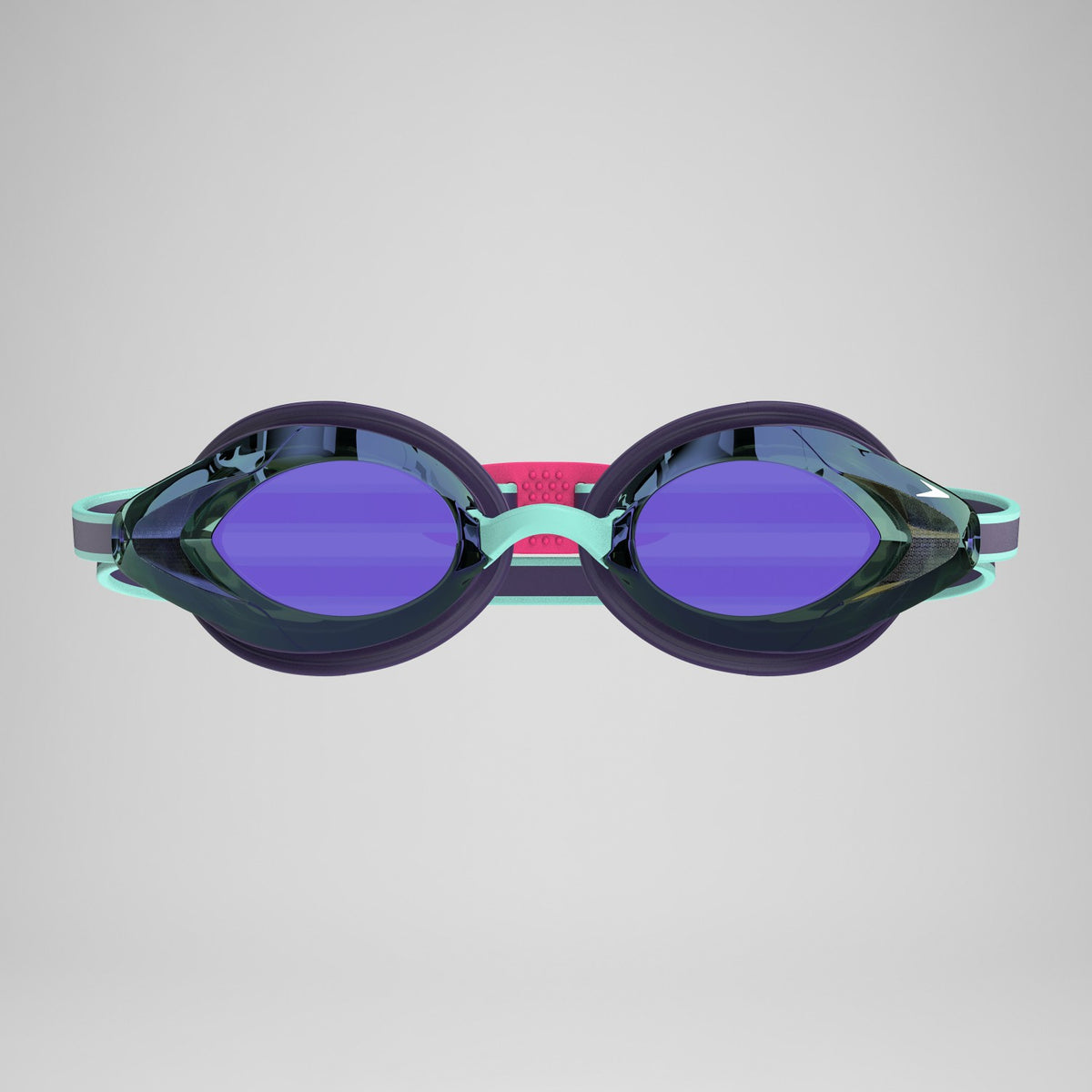 Speedo Vanquisher 3.0 Mirror Goggles Purple/Green