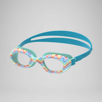 Speedo Junior Futura Hydrospex Printed Goggles Rainbow/Clear