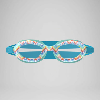 Speedo Junior Futura Hydrospex Printed Goggles Rainbow/Clear
