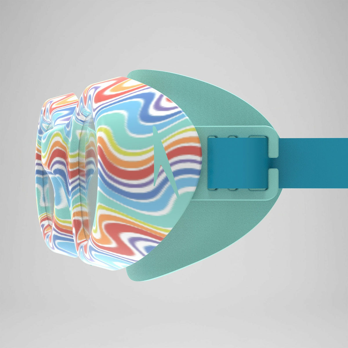 Speedo Junior Futura Hydrospex Printed Goggles Rainbow/Clear