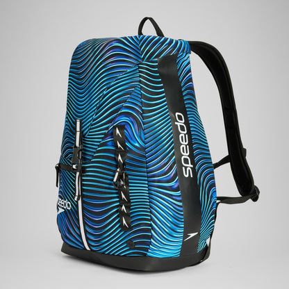 Speedo Printed 35L Team Rucksack Blue