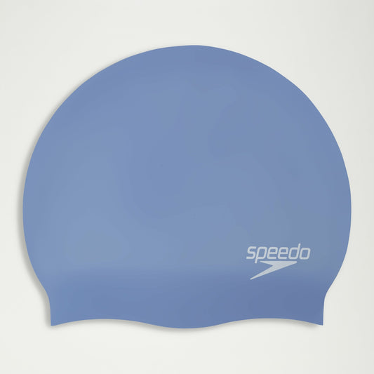 Speedo Unisex Long Hair Silicone Cap Blue/Purple