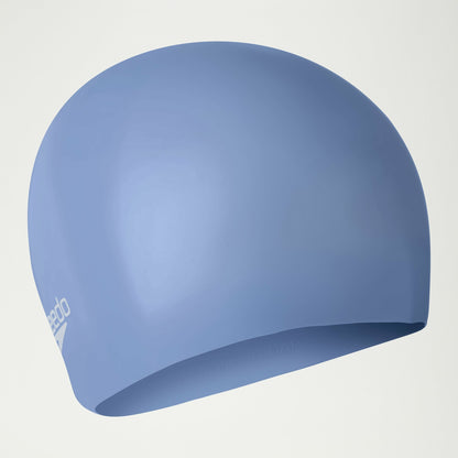 Speedo Unisex Long Hair Silicone Cap Blue/Purple