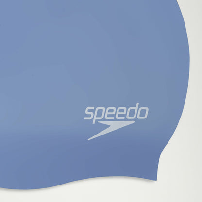 Speedo Unisex Long Hair Silicone Cap Blue/Purple