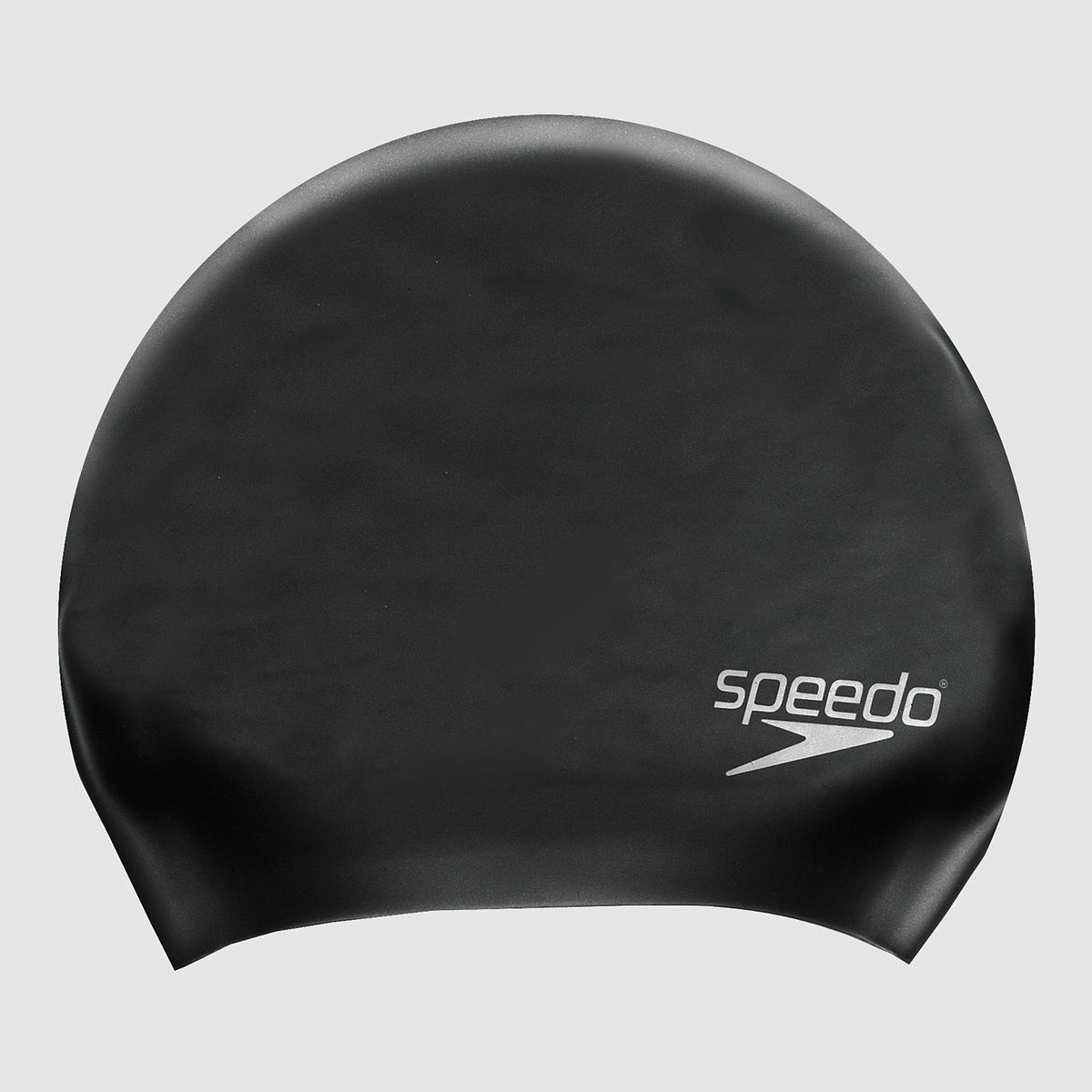 Speedo Unisex Long Hair Silicone Cap Black
