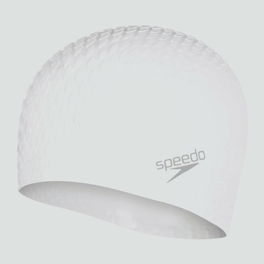 Speedo Adult Bubble Active + Cap White