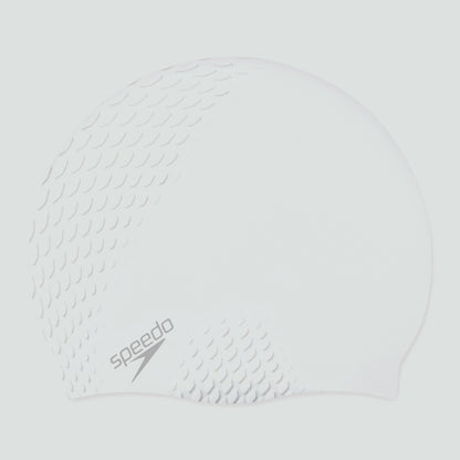 Speedo Adult Bubble Active + Cap White
