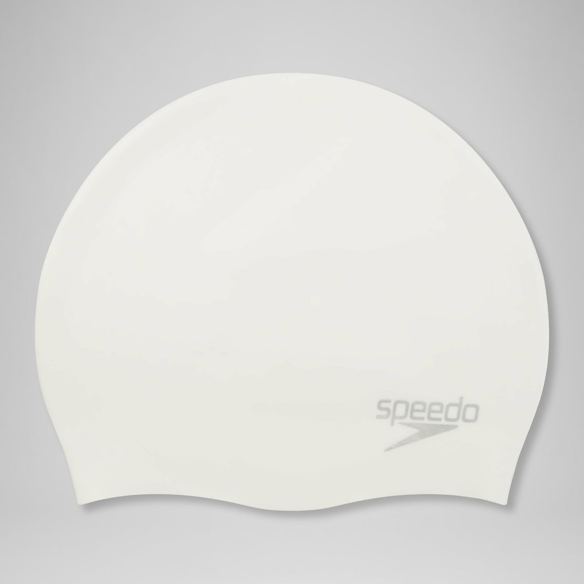 Speedo Unisex Silicone Cap White