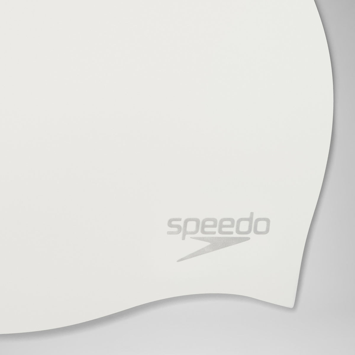 Speedo Unisex Silicone Cap White