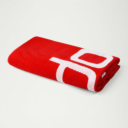 Speedo Speedo Logo Towel Red/White
