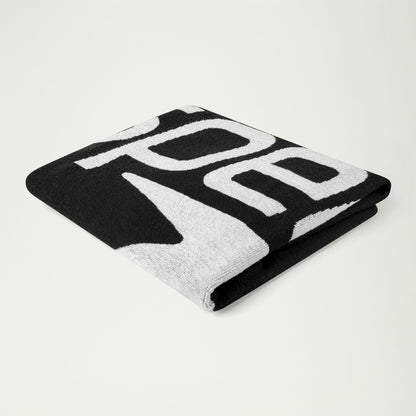 Speedo Speedo Logo Towel Black/White