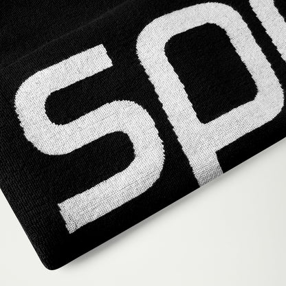 Speedo Speedo Logo Towel Black/White