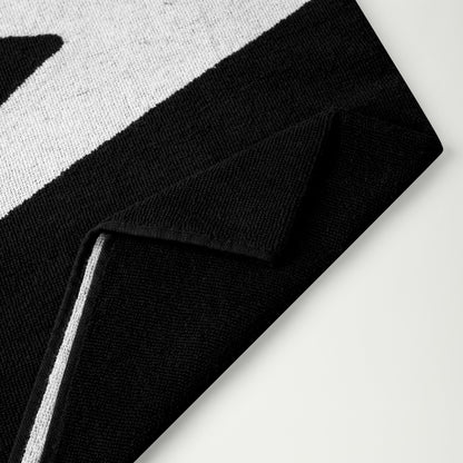Speedo Speedo Logo Towel Black/White