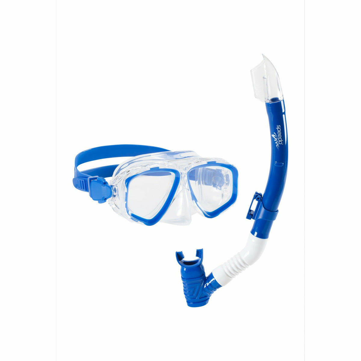 Speedo Junior Adventure Mask & Snorkel Set Blue