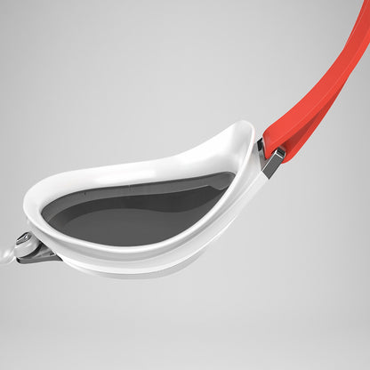 Speedo Adult Fastskin Speed Socket 2.0 Mirror Goggles Red/Blue