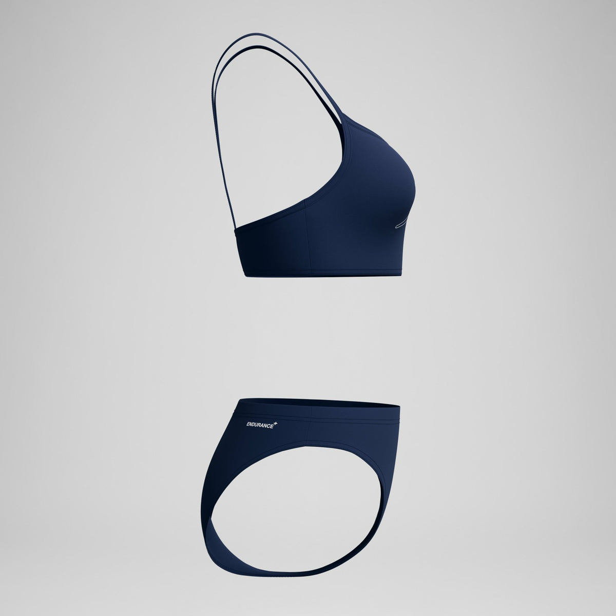 Speedo Endurance+ Logo Thinstrap Bikini Set Navy