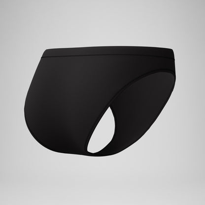 Speedo Solid Classic Bikini Bottom Dark Grey