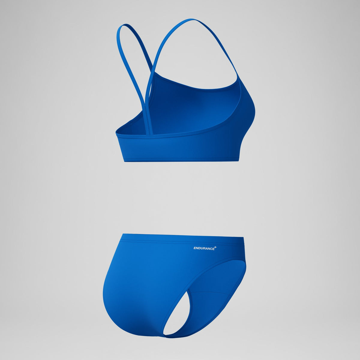 Speedo Endurance+ Logo Thinstrap Bikini Set Blue