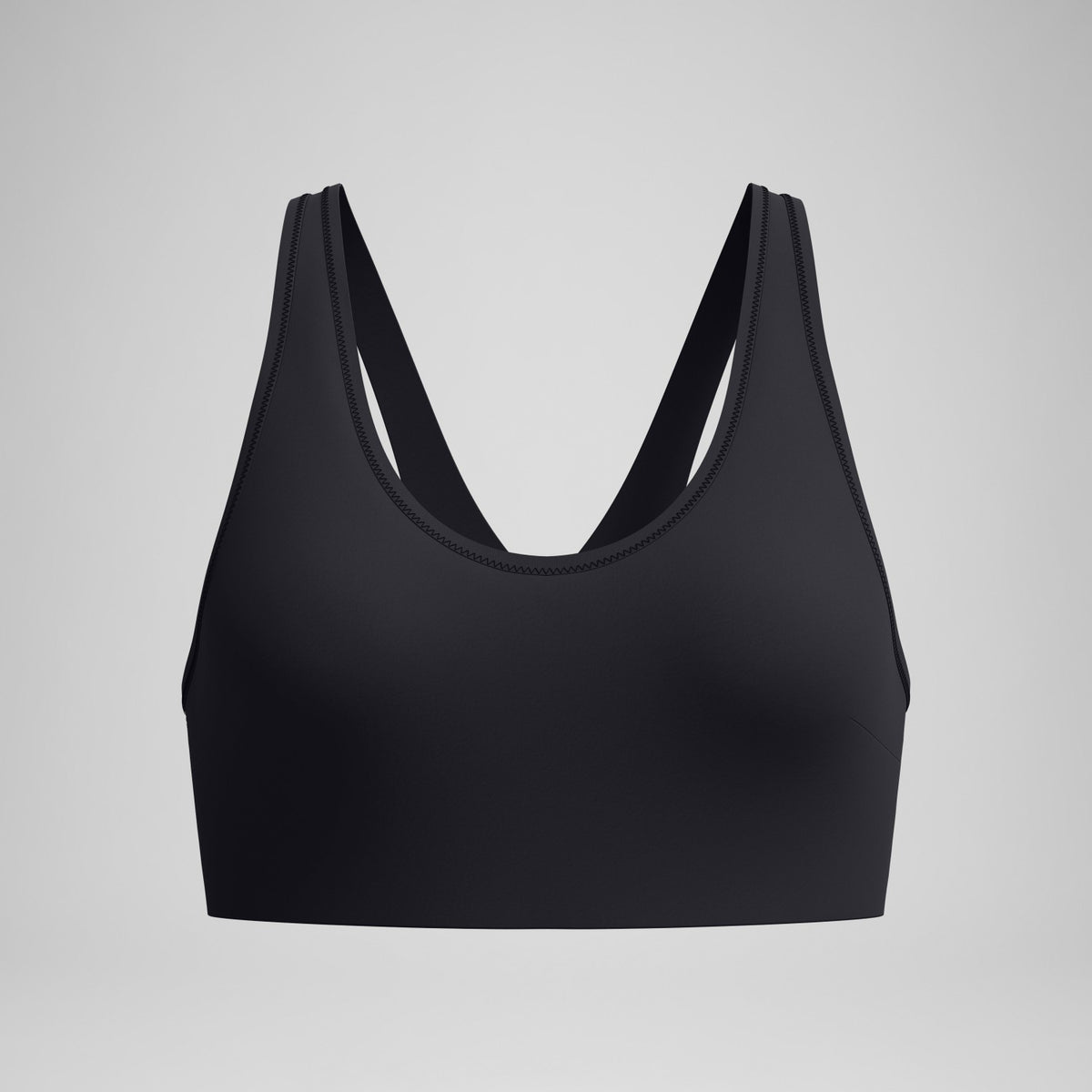 Speedo Sculpture Boom Back Bikini Top Black
