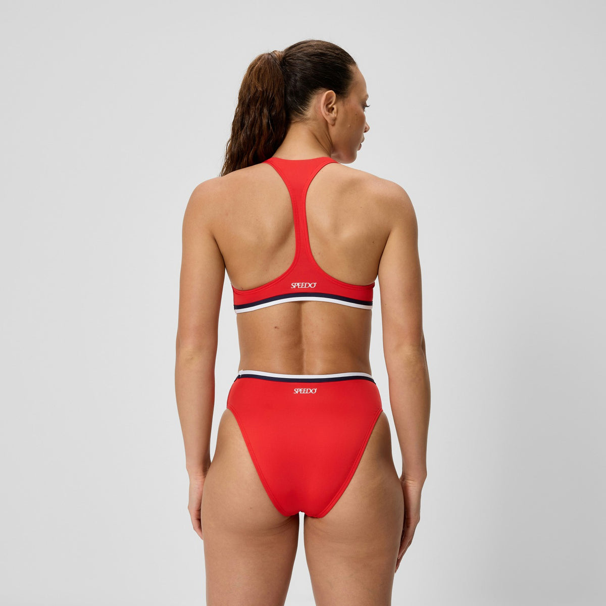 Speedo Jetstream Bikini Bottom Red/White