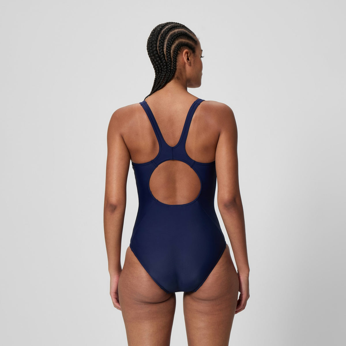 Speedo Medalist Placement Swimsuit Navy/Blue