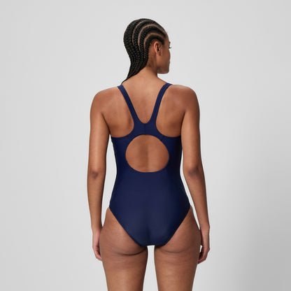 Speedo Medalist Placement Swimsuit Navy/Blue