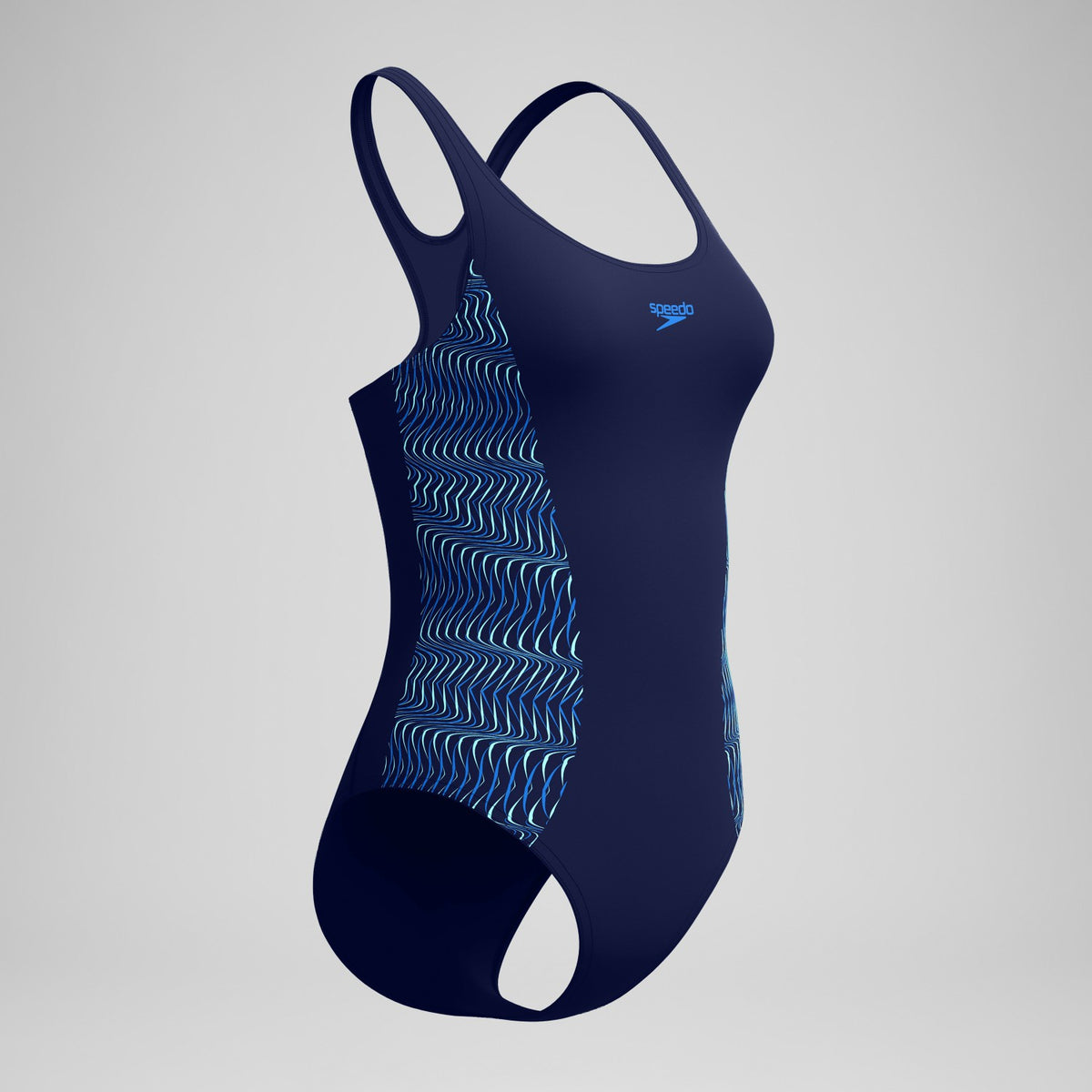 Speedo Medalist Placement Swimsuit Navy/Blue