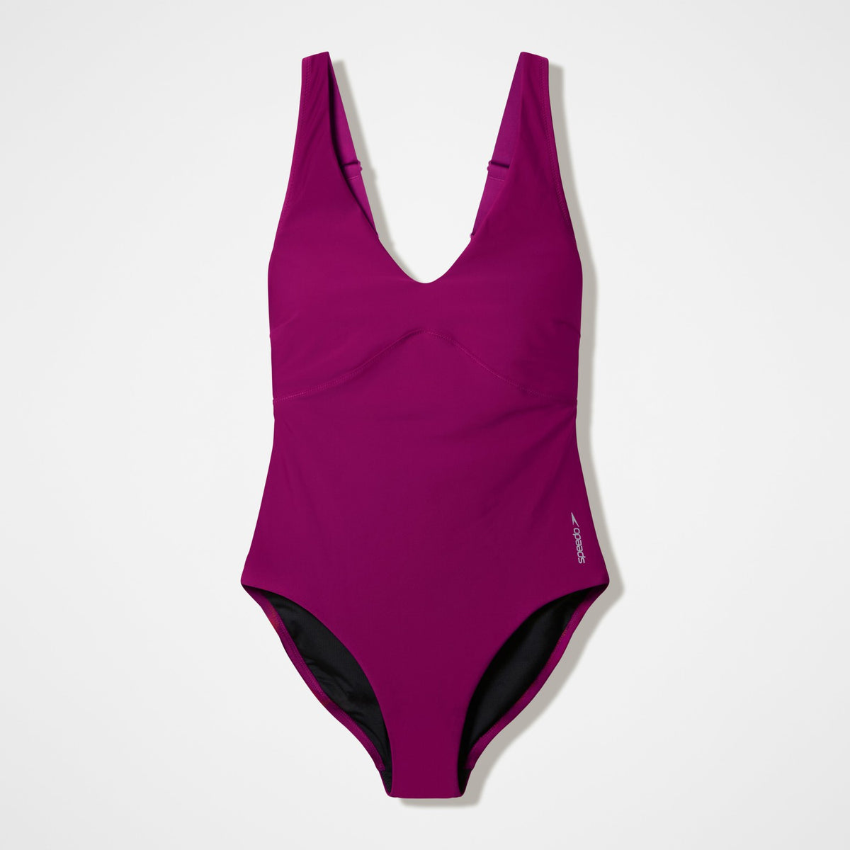 Speedo Sculpture Swimsuit Dark Pink