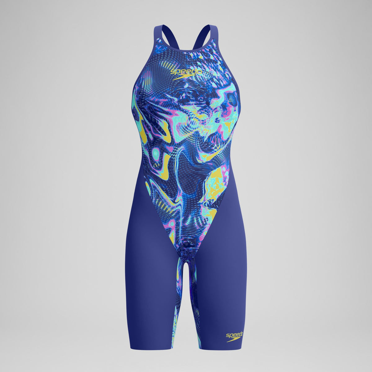 Speedo Fastskin LZR Pure Valor 2.0 Closedback Kneeskin Blue/Navy
