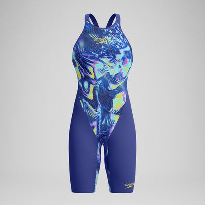 Speedo Fastskin LZR Pure Valor 2.0 Closedback Kneeskin Blue/Navy