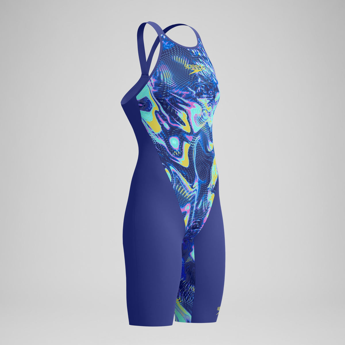 Speedo Fastskin LZR Pure Valor 2.0 Closedback Kneeskin Blue/Navy