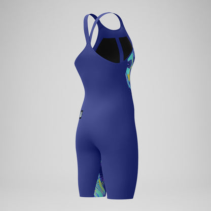 Speedo Fastskin LZR Pure Valor 2.0 Closedback Kneeskin Blue/Navy