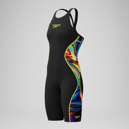 Speedo Fastskin LZR Pure Intent 2.0 Closedback Kneeskin Black/Yellow