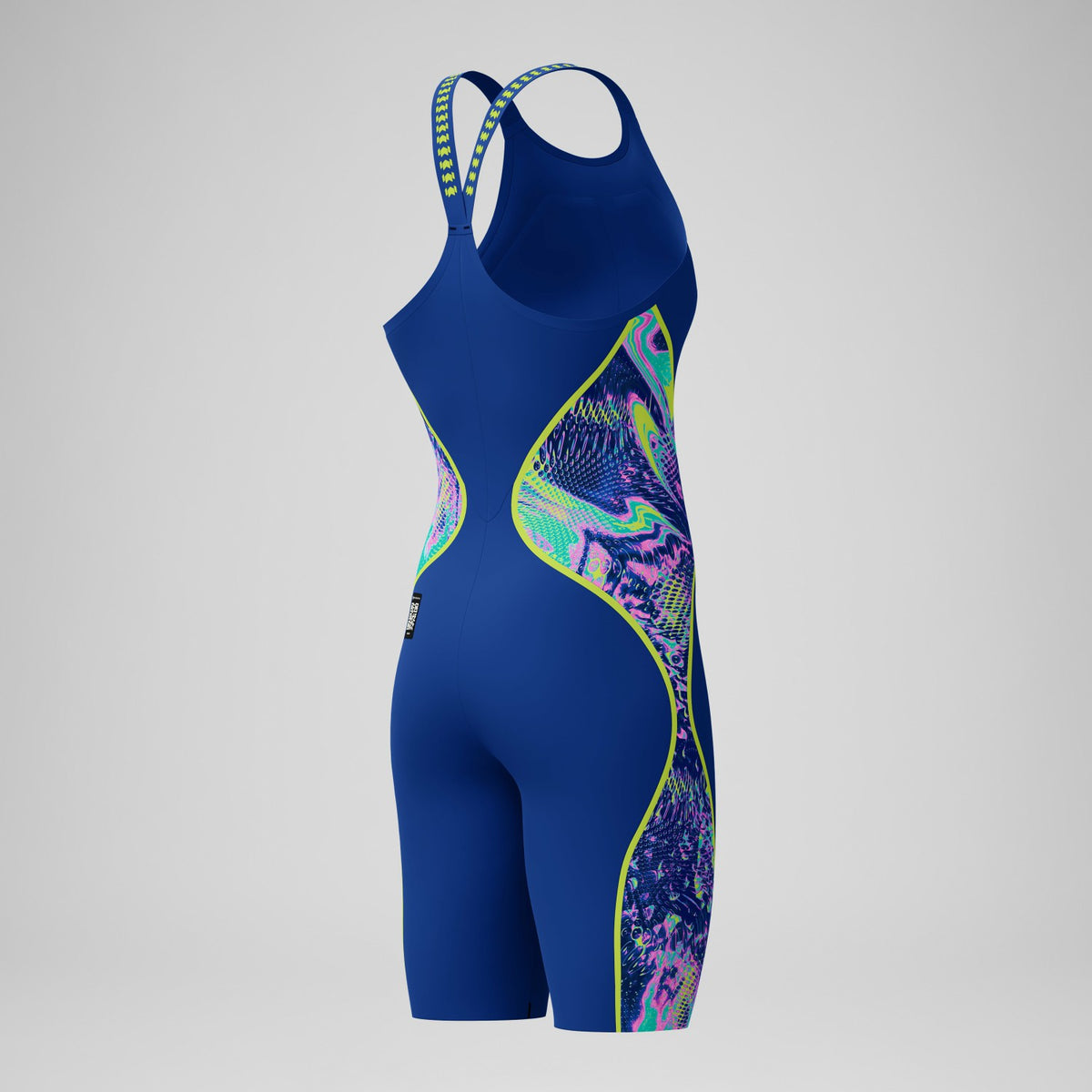 Speedo Fastskin LZR Pure Intent 2.0 Closedback Kneeskin Navy/Blue/Yel