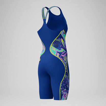 Speedo Fastskin LZR Pure Intent 2.0 Closedback Kneeskin Navy/Blue/Yel