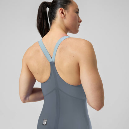 Speedo Fastskin LZR Pure Valor 2.0 Closedback Kneeskin Grey/Blue