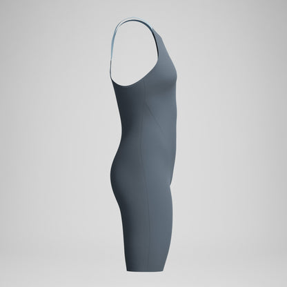 Speedo Fastskin LZR Pure Valor 2.0 Closedback Kneeskin Grey/Blue
