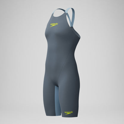 Speedo Fastskin LZR Pure Valor 2.0 Closedback Kneeskin Grey/Blue