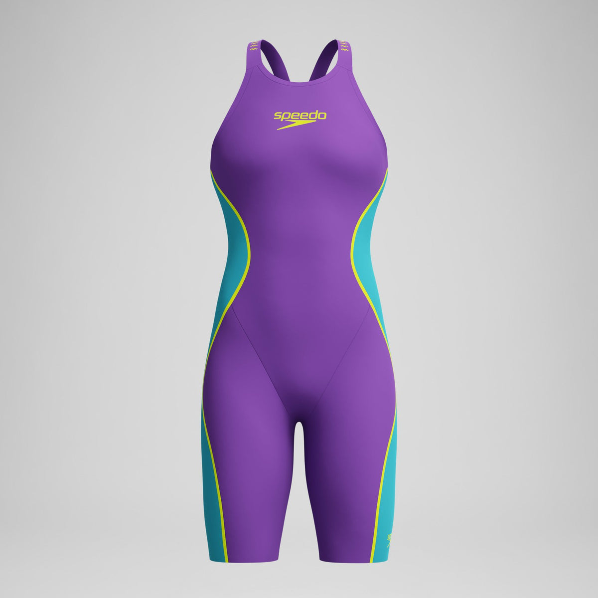 Speedo Fastskin LZR Pure Intent 2.0 Closedback Kneeskin Purple/Blue