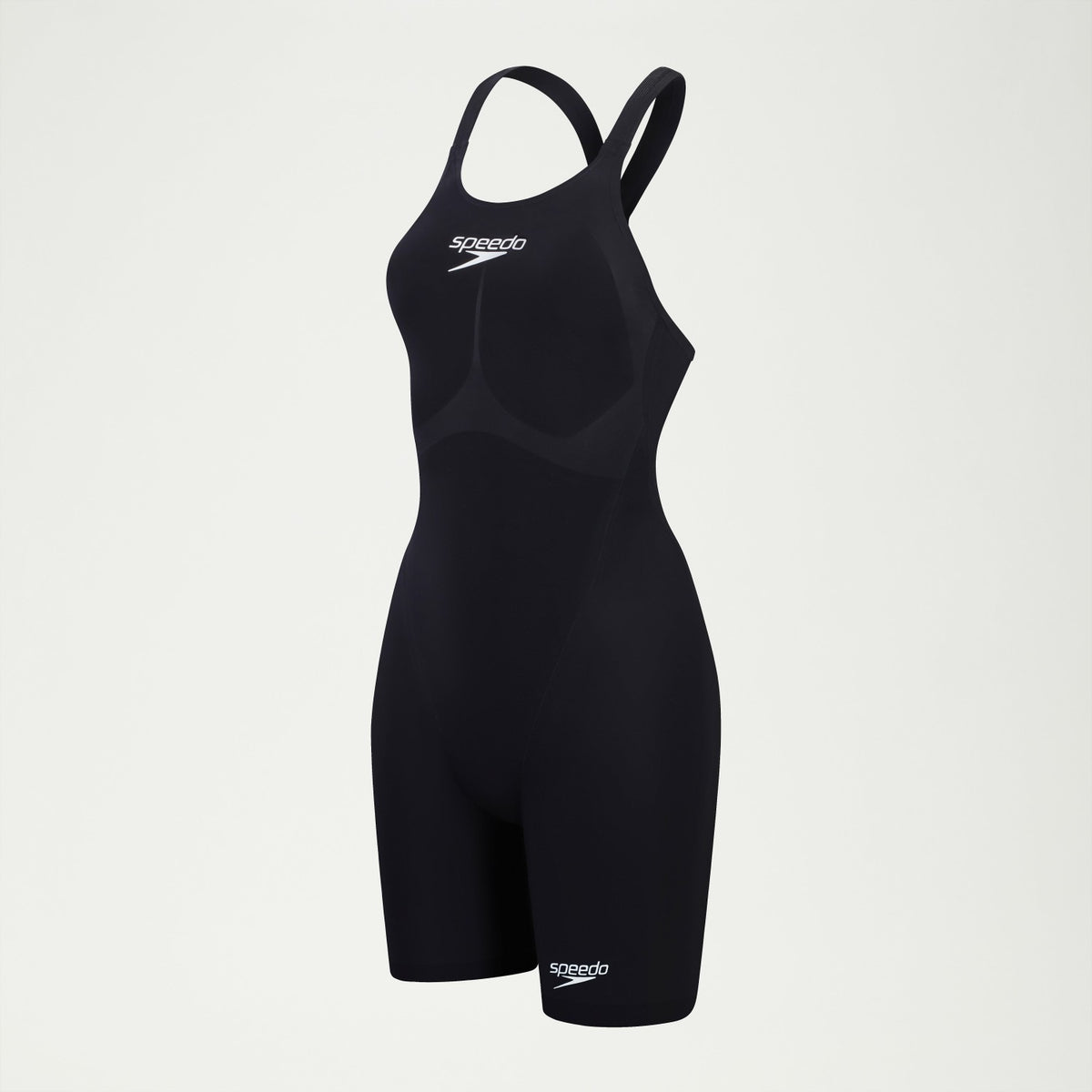 Speedo Fastskin LZR Pure Valor 2.0 Openback Kneeskin Black