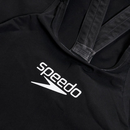Speedo Fastskin LZR Pure Valor 2.0 Openback Kneeskin Black