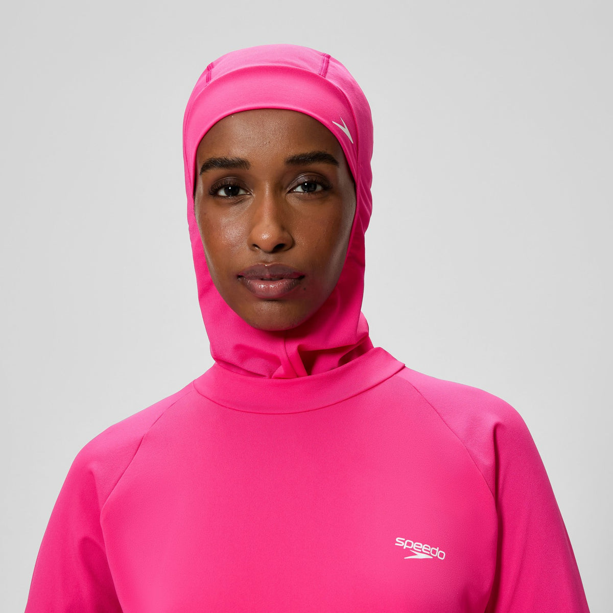 Speedo Endurance+ Modesty Swim Hood Pink