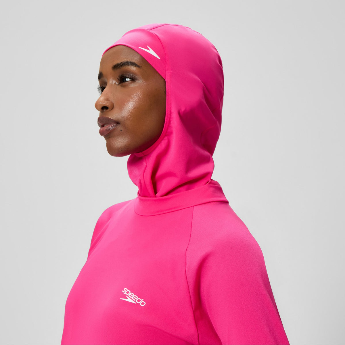 Speedo Endurance+ Modesty Swim Hood Pink