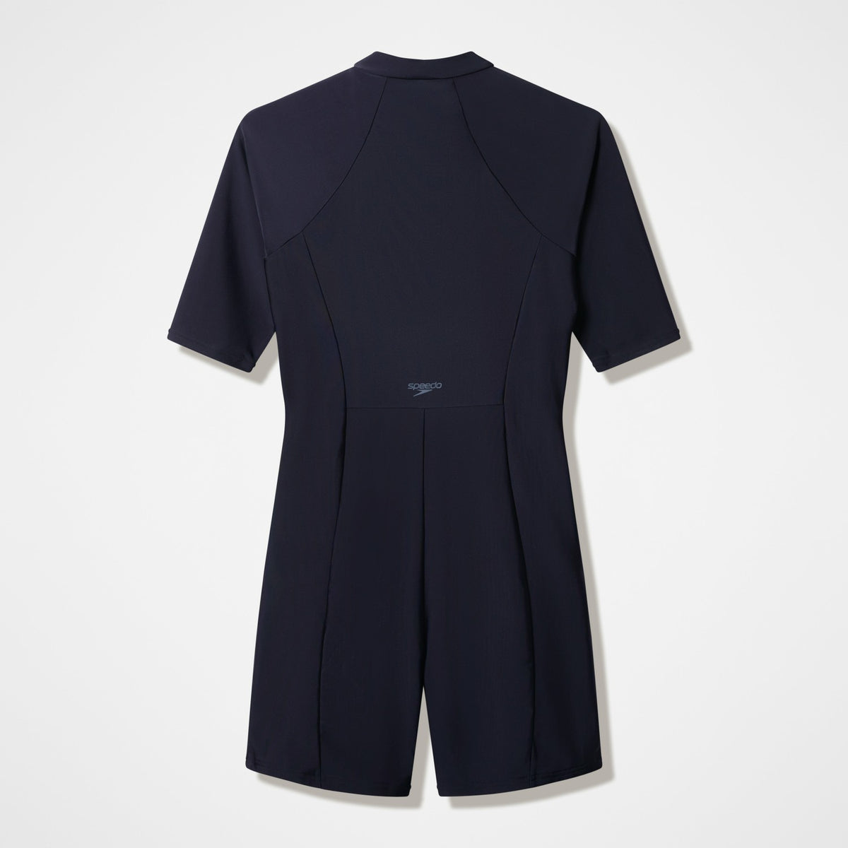 Speedo Modern Coverage Short Sleeve Legsuit Black