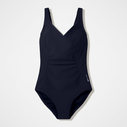 Speedo Shirred Swimsuit Black