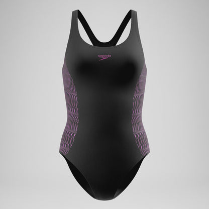 Speedo Muscleback Swimsuit Black