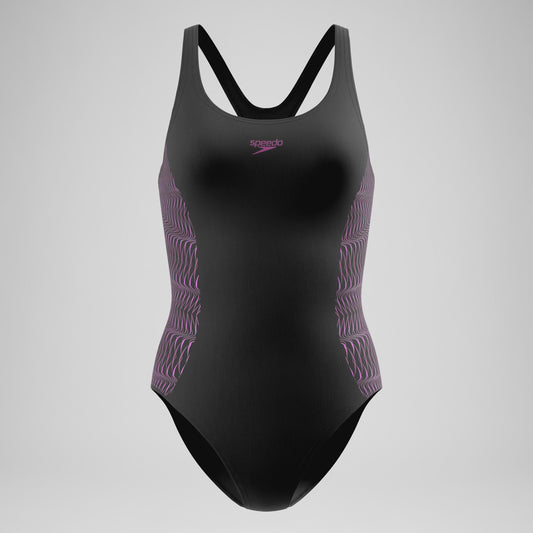 Speedo Muscleback Swimsuit Black