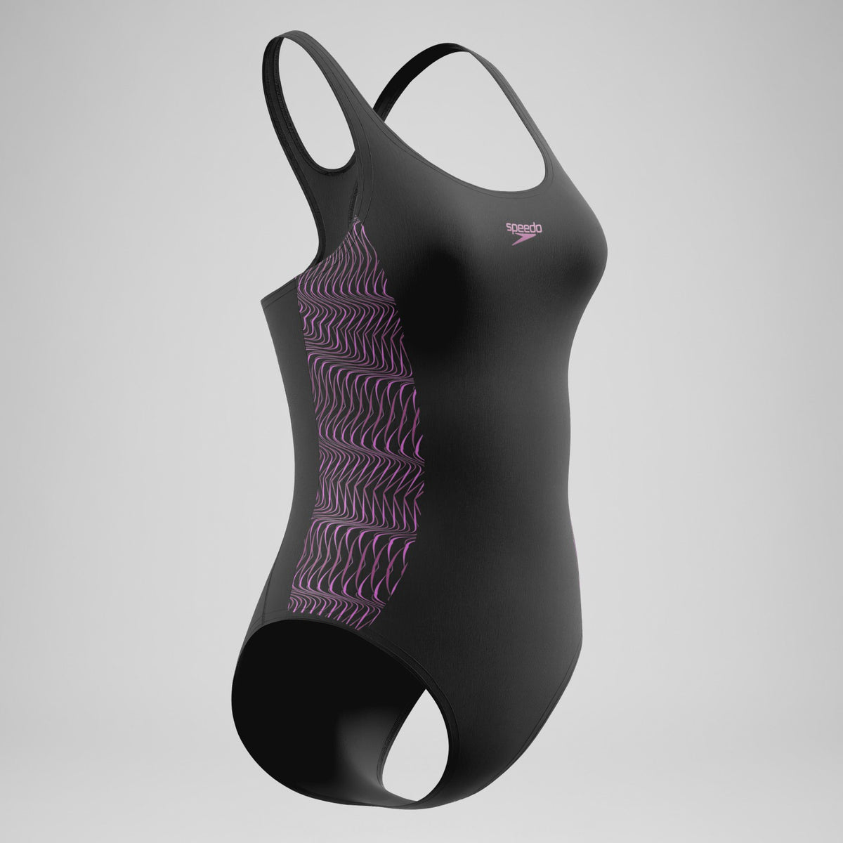 Speedo Muscleback Swimsuit Black