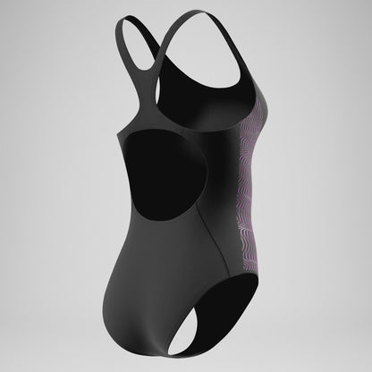 Speedo Muscleback Swimsuit Black