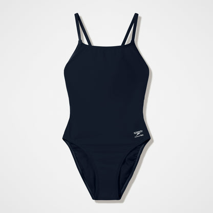 Speedo Team EnduranceX Strappy Swimsuit Black